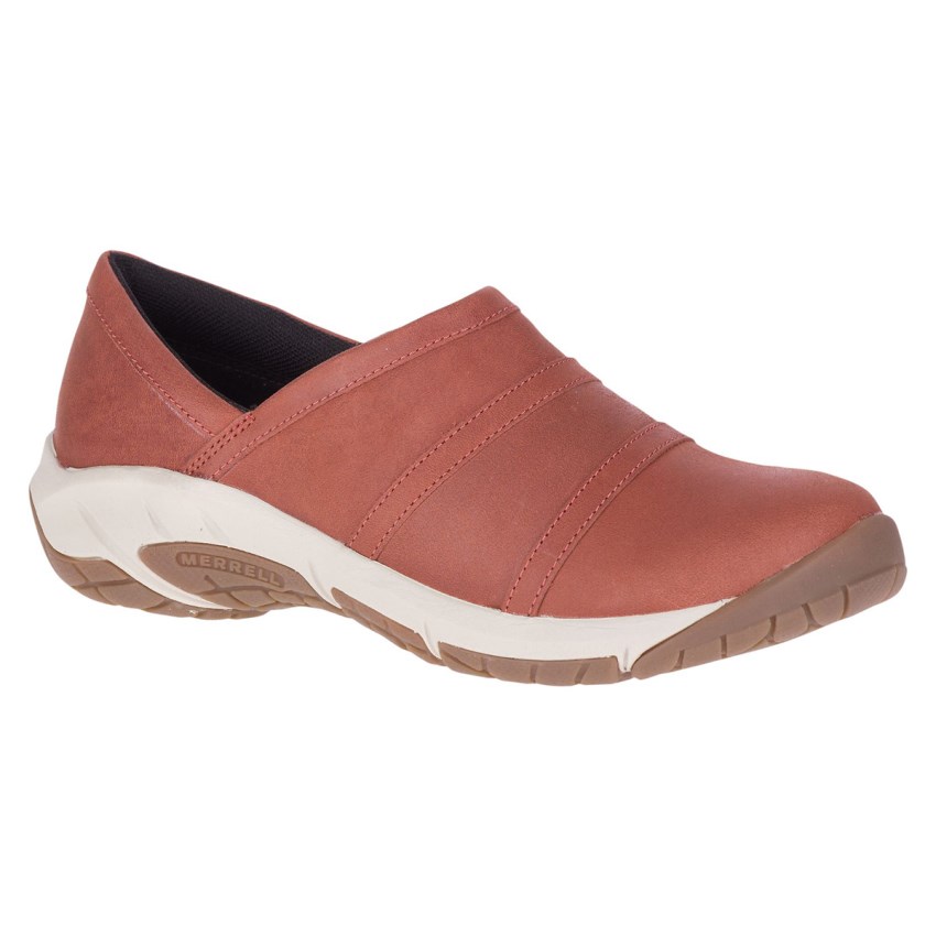 Chaussure Casual Merrell Encore Moc 4 Leather Corail Femme | P.C.GFVY